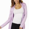 Lilac Colored Waterfall Cardigan