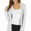 Waterfall Light Grey Colored Cardigan