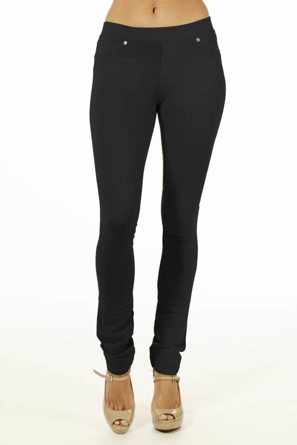 Black Brazilian Moleton Jeggings
