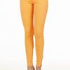 Ankle Zip Neon Orange Jeans