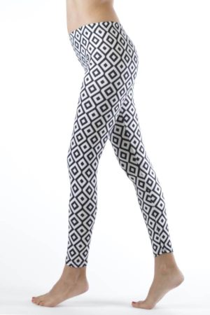 Ankle Length Hypnotic Diamond Leggings