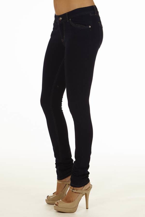 Brazilian Moleton Jean Zip Jeggings