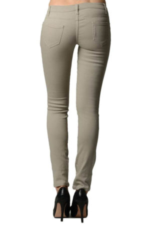 Stone Colored Denim - Skinny Jeans Fit