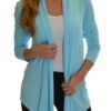 Sky Blue Waterfall Cardigan