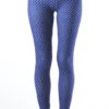 Polka Dot Navy Blue Ankle Leggings