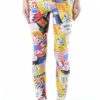 Retro Comics Plus Size Leggings