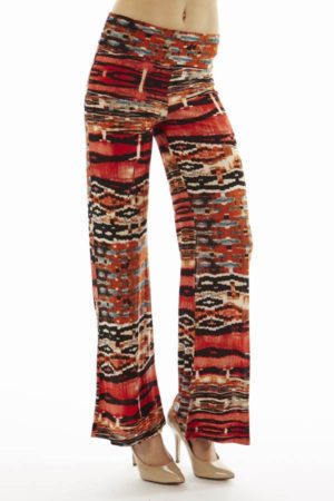 High Waist Ruby Egyptian Palazzo Pants