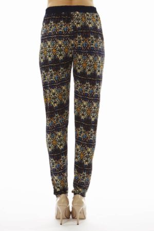 Geometric Print Jogger Pants