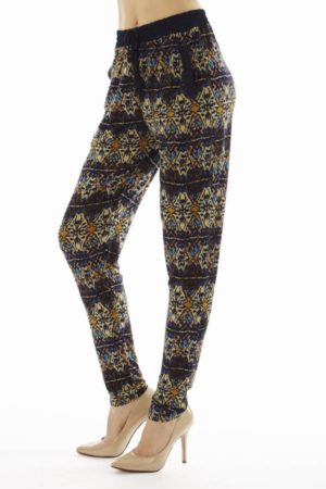 Geometric Print Jogger Pants