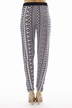 Geometric Tribal Print Jogger Pants