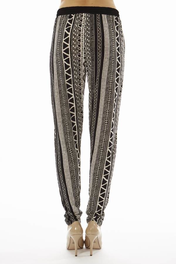 Tribal Print Jogger Pants