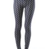Skull and CrossBones Plus Size Ankle Leggings