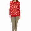 White Ribbon Scarlet Long Sleeve
