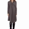 Dark Grey Drape Cardigan