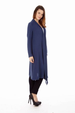 Navy Drape Cradigan