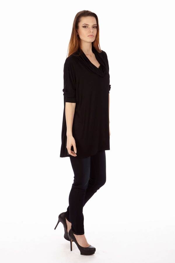 Black Long Sleeve Tunic