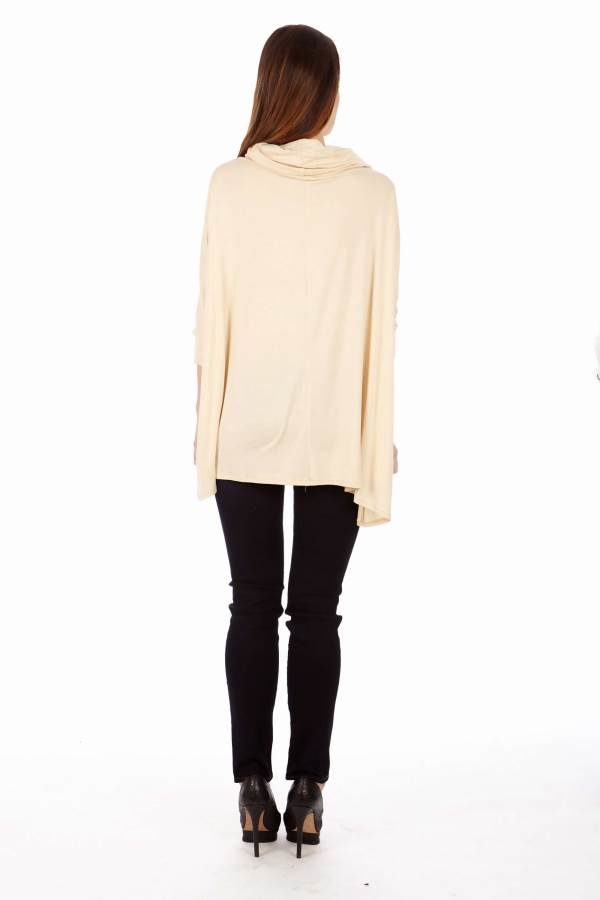 Cream Long Sleeve Tunic
