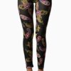 Black Paisley Bandana Plus Size Leggings