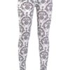 Vintage Flair Black Plus Size Leggings