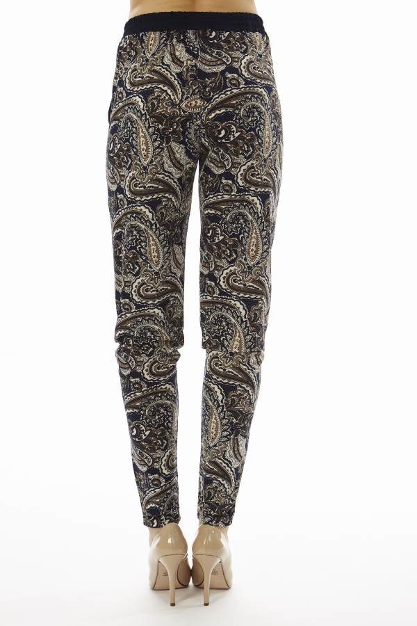Paisley Print Jogger Pants