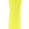 Fold Over Yellow Maxi Skirt