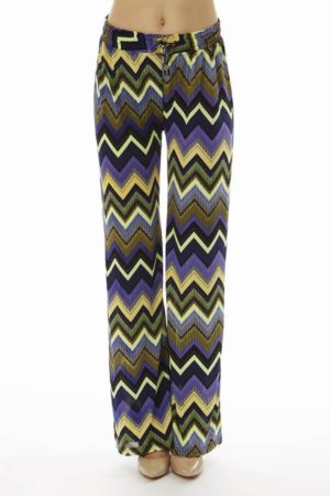 Purple Wide Leg Palazzo Pants