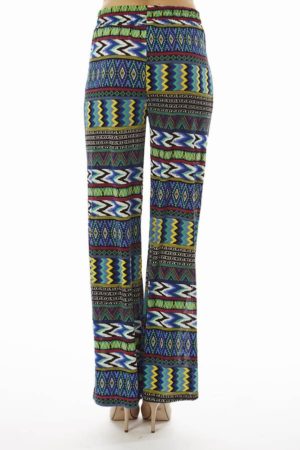 Tribal Palazzo Print Bottoms