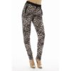Purple Leopard Printed Joggers