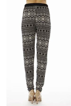 High Waisted Tribal Joggers