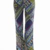 Tribal Vibrant Patch Print Palazzo's