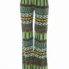 Chevron Tribal Print Evergreen Palazzo's