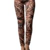 Abstract Animal Print Leggings