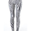 Wholesale Black & White Horizon Footless Leggings (Assorted Bundle S-M-L)