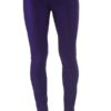Footless Purple Ballerina Leggings