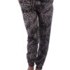 Gray Leopard Trendy Soft Pants Wholesale (Assorted Bundle S-M-L)