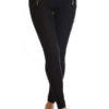 Wholesale Black Slim Fit Cross Zipper Jeggings (Assorted Bundle S-M-L)