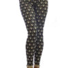 Wholesale Black Diamond Ankle Length Leggings (Assorted Bundle S-M-L)