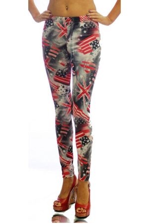 UK & The USA Ankle Length Leggings Wholesale (Assorted Bundle S-M-L)