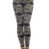 Paisley Print Leggings Wholesale (Assorted Bundle S-M-L)