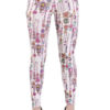 White Dripping Jewel Print Leggings Wholesale (Assorted Bundle S-M-L)