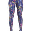 Wholesale Blue Dripping Jewels Print Leggings (Assorted Bundle S-M-L)