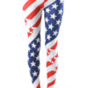 USA Olympic Style Ankle Length Leggings Wholesale (Assorted Bundle S-M-L)