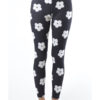 White Flower Footless Leggings Wholesale (Assorted Bundle S-M-L)