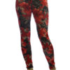 Vibrant Floral White Tiger Leggings Wholesale (Assorted Bundle S-M-L)