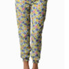 Abstract Floral Print Harem Pants