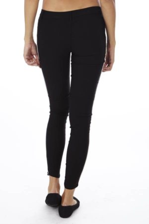 Black Slim Fit Side Stripe Jegging