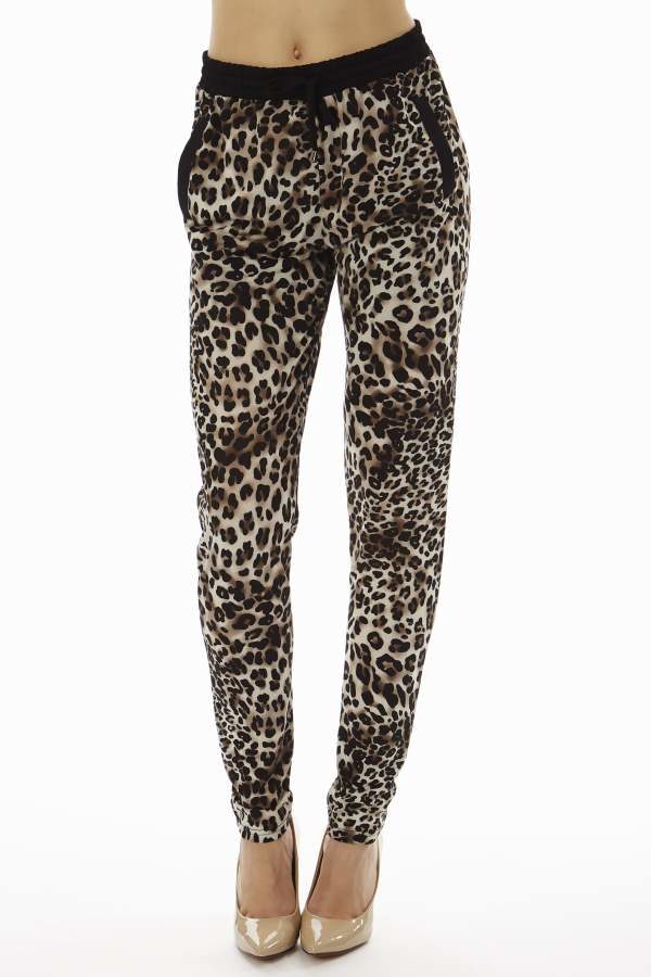 Into The Wild Leopard Joggers