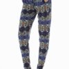 Blue Lucid Print Jogges
