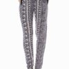 Geometrical Tribal Aztec Print Joggers