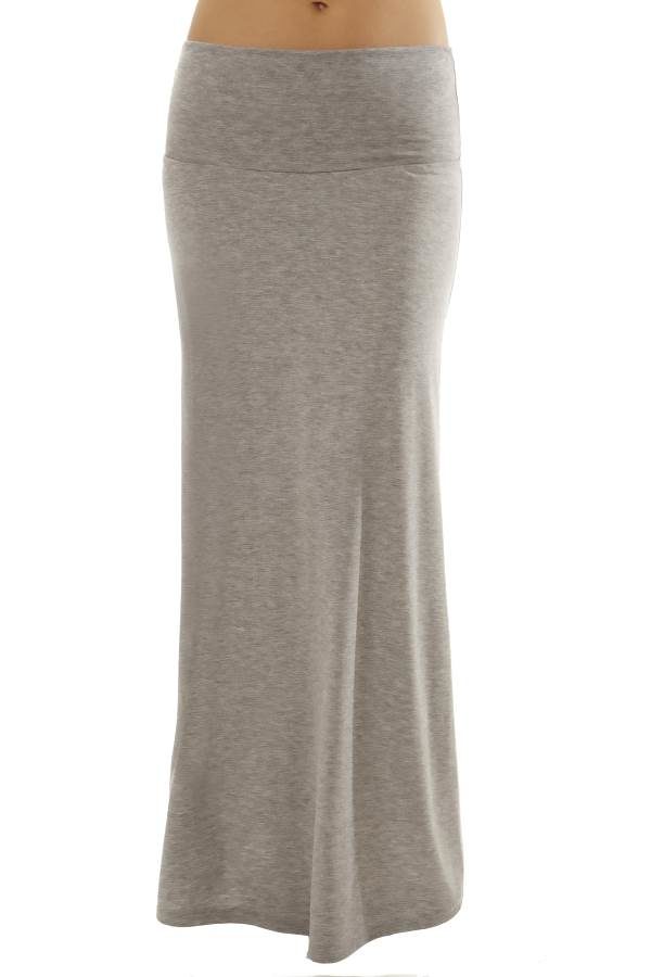 Dressy Light Gray Skirt
